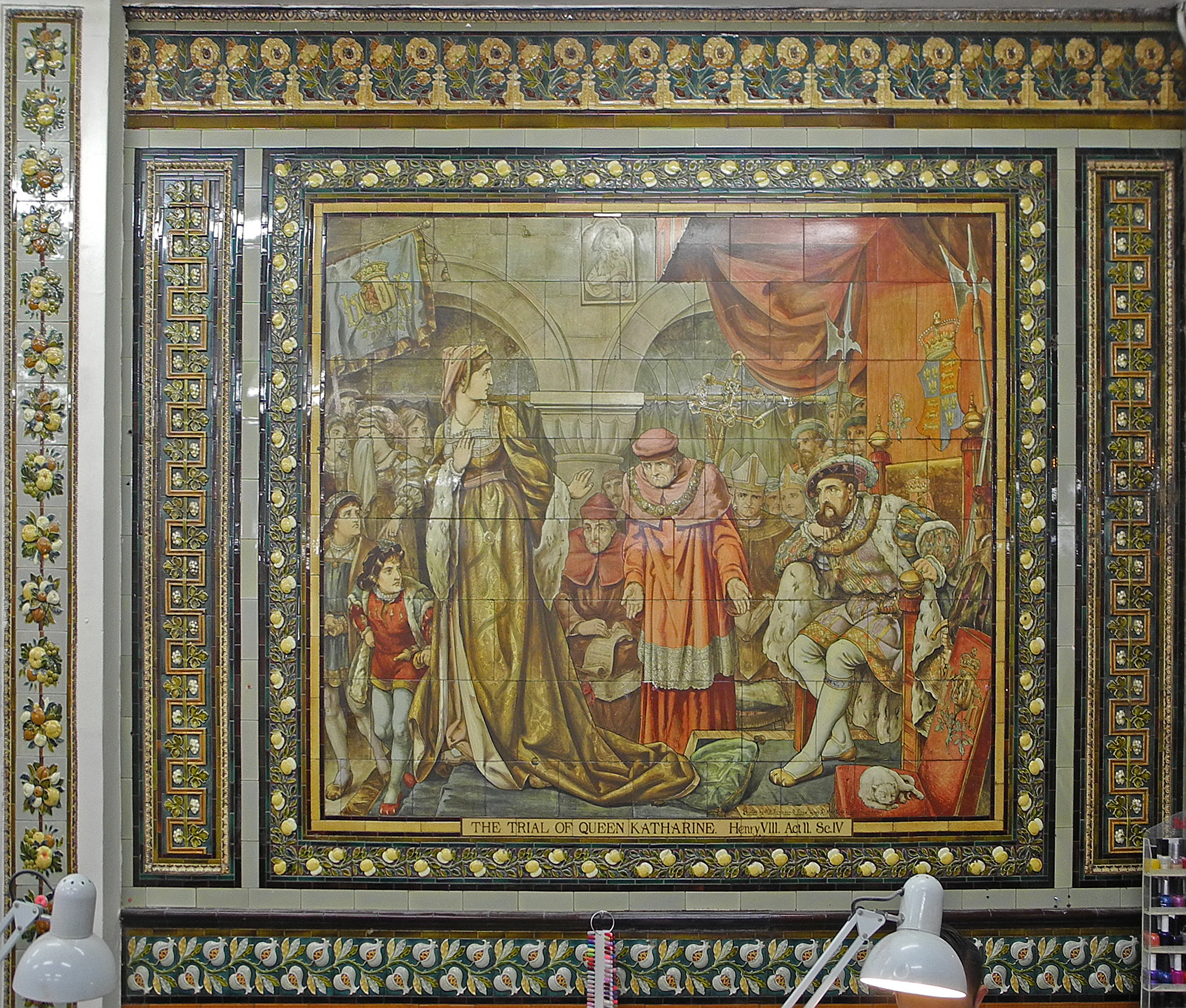 Tiled Painting 1.  by Michael Slaughter LRPS